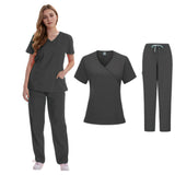 Woman Uniforme Clinica Doctor Dental Joggers Scrubs Suits Medical Hospital Scrubs Uniforms Sets Spa Work Wear Nursing Uniforms