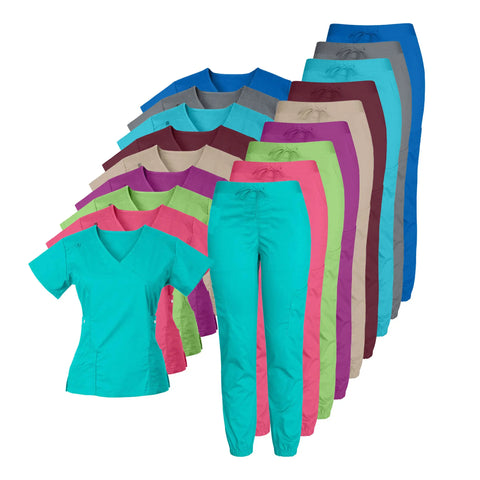 Wholesale Price Custom Logo Quick-Dry V-Neck Jogger Pocket Scrubs Comfortable Dentist Oral Hospital Nursing Uniform Sets for Men