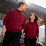 LS-GT2166 Women's Warm Comfortable Hospital Scrub Uniform Medical Jacket with Zip and Durable Pockets Made of Knitted Fabric