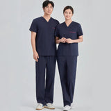 Comfortable V-Neck Wholesale Hospital Workwear Dental Clinic Doctors Surgical  Womens Medical Uniforms Scrubs Sets