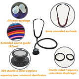 HM-400PD Medical Equipment Professional Cardiology Portable Double Sided Stethoscope CE Certified Adult Use Digital stethoscope