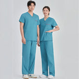 Comfortable V-Neck Wholesale Hospital Workwear Dental Clinic Doctors Surgical  Womens Medical Uniforms Scrubs Sets