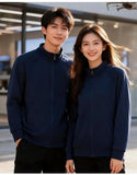 LS-GT2166 Women's Warm Comfortable Hospital Scrub Uniform Medical Jacket with Zip and Durable Pockets Made of Knitted Fabric