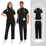 Nurses Beauty Salon Dentists-Breathable Jersey Scrubs for Men and Women Custom LOGO Customizable Hospital Uniforms