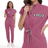 High Quality Girls One Piece Plus Size Rompers Women Jumpsuits Playsuits Bodysuits Hospital Jogger Scrubs Uniforms Sets