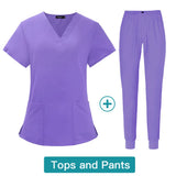 Wholesale Price Custom Logo Quick-Dry V-Neck Jogger Pocket Scrubs Comfortable Dentist Oral Hospital Nursing Uniform Sets for Men