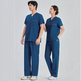 Comfortable V-Neck Wholesale Hospital Workwear Dental Clinic Doctors Surgical  Womens Medical Uniforms Scrubs Sets