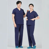 Comfortable V-Neck Wholesale Hospital Workwear Dental Clinic Doctors Surgical  Womens Medical Uniforms Scrubs Sets