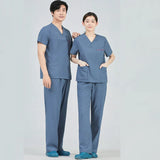 Comfortable V-Neck Wholesale Hospital Workwear Dental Clinic Doctors Surgical  Womens Medical Uniforms Scrubs Sets