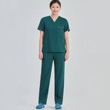 Comfortable V-Neck Wholesale Hospital Workwear Dental Clinic Doctors Surgical  Womens Medical Uniforms Scrubs Sets